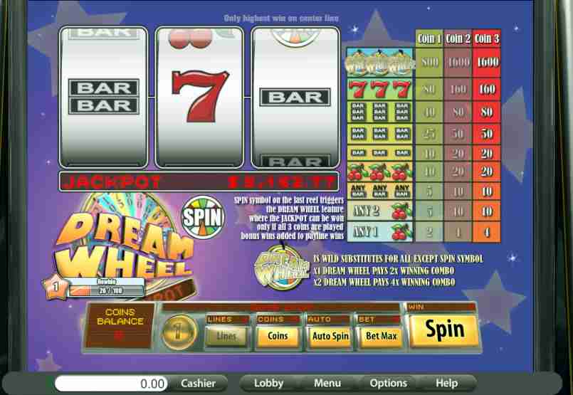 jackpot wheel casino games